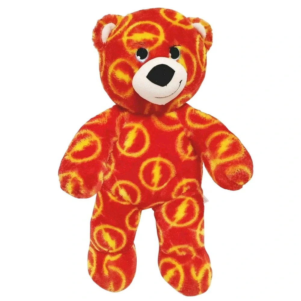 Build-A-Bear BAB The FLASH Plush DC Comics Justice League 16in Sound Box Works